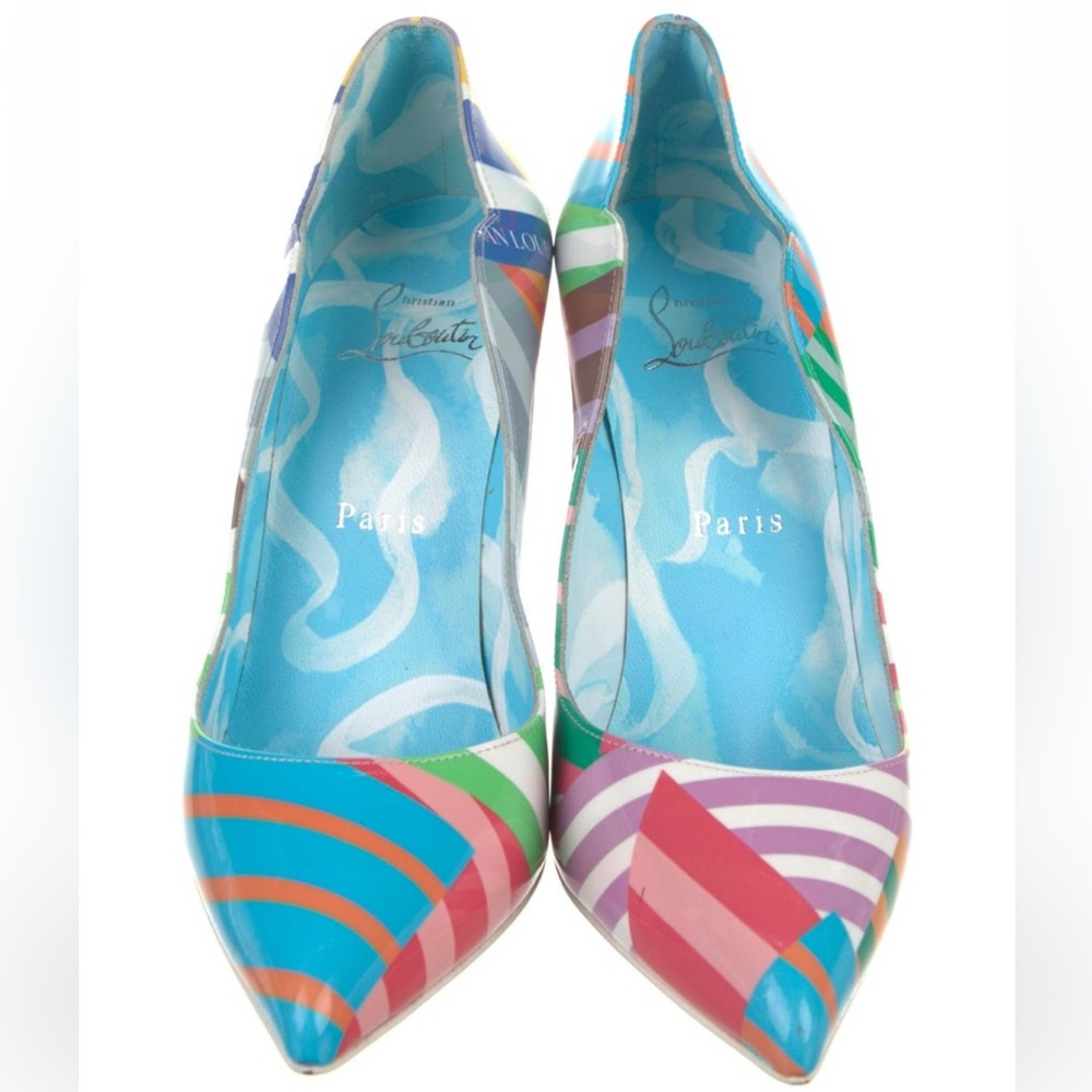 Christian Louboutin Printed Pumps - Picture 2 of 5
